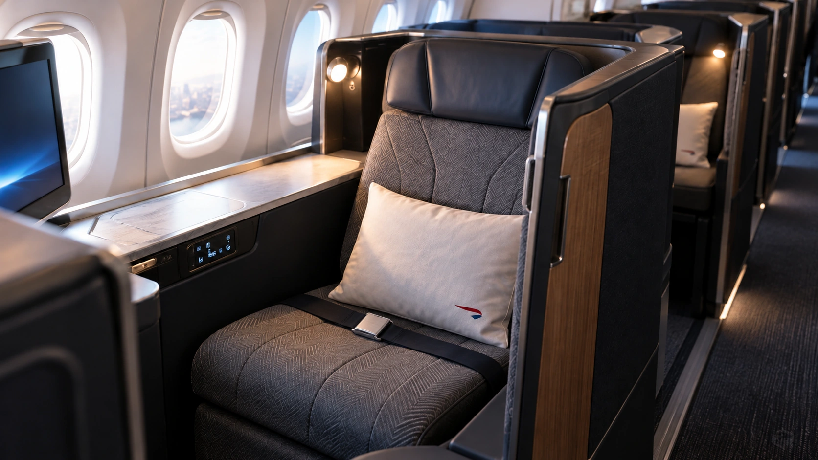 STAFFNEWS24 interpretation of BA Club Suite design based on published references, not a photograph of the completed A380 refit.
